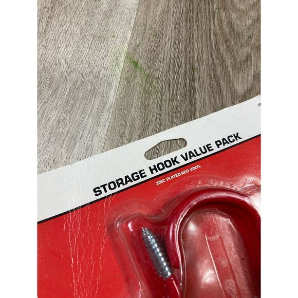 Storehouse Storage Hook Value Pack Zinc Plated & Vinyl‎ Coated - Picture 2 of 7